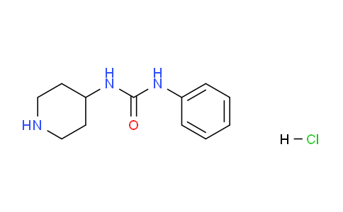 CAS No. 1233952-95-8, 1-Phenyl-3-(piperidin-4-yl)urea hydrochloride