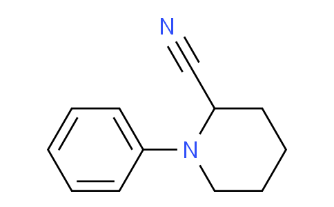 CAS No. 68078-10-4, 1-Phenylpiperidine-2-carbonitrile