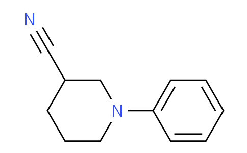 CAS No. 1823338-40-4, 1-Phenylpiperidine-3-carbonitrile