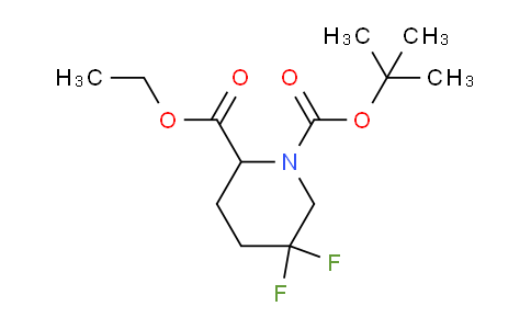 CAS No. 1544206-96-3, 1-tert-Butyl 2-ethyl 5,5-difluoropiperidine-1,2-dicarboxylate