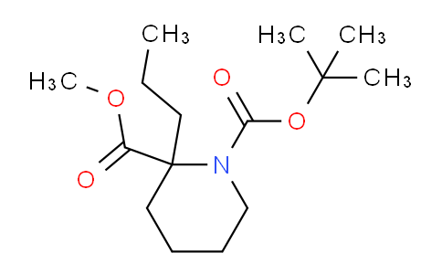 CAS No. 1306739-64-9, 1-tert-Butyl 2-methyl 2-propylpiperidine-1,2-dicarboxylate