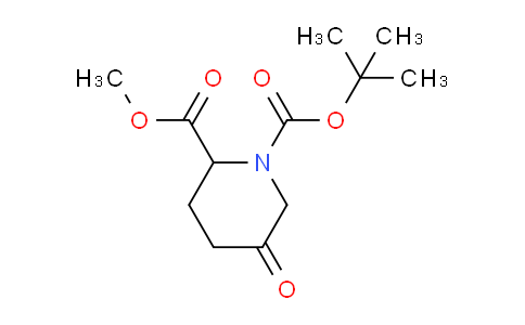 CAS No. 869564-40-9, 1-tert-Butyl 2-methyl 5-oxopiperidine-1,2-dicarboxylate