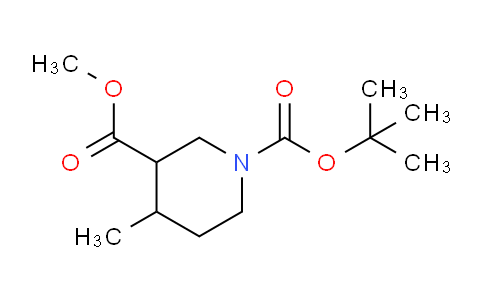 CAS No. 1201192-62-2, 1-tert-Butyl 3-methyl 4-methylpiperidine-1,3-dicarboxylate