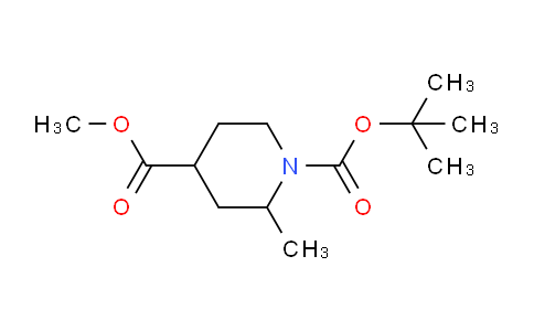 CAS No. 1415740-83-8, 1-tert-Butyl 4-methyl 2-methylpiperidine-1,4-dicarboxylate