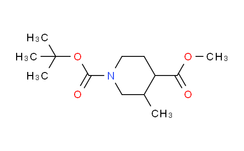 CAS No. 1824505-67-0, 1-tert-Butyl 4-methyl 3-methylpiperidine-1,4-dicarboxylate