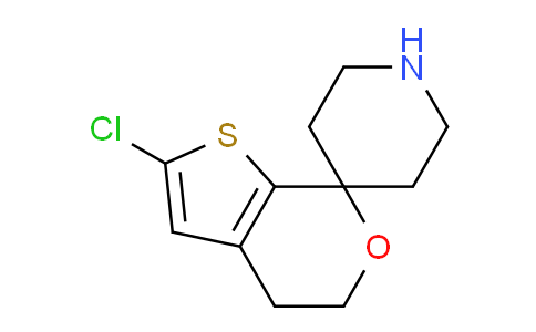 CAS No. 1307381-31-2, 2'-Chloro-4',5'-dihydrospiro[piperidine-4,7'-thieno[2,3-c]pyran]
