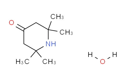 CAS No. 10581-38-1, 2,2,6,6-Tetramethyl-4-piperidone Hydrate