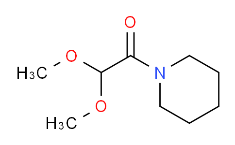 CAS No. 16695-59-3, 2,2-Dimethoxy-1-(piperidin-1-yl)ethanone