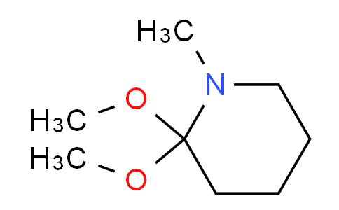 CAS No. 75256-21-2, 2,2-Dimethoxy-1-methylpiperidine