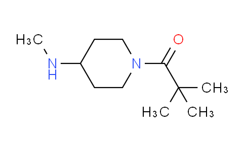 CAS No. 1179212-79-3, 2,2-Dimethyl-1-(4-(methylamino)piperidin-1-yl)propan-1-one