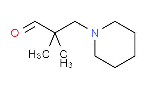 CAS No. 37591-27-8, 2,2-Dimethyl-3-(piperidin-1-yl)propanal