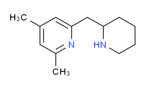 CAS No. 526183-28-8, 2,4-Dimethyl-6-(2-piperidinylmethyl)pyridine