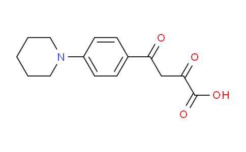 CAS No. 394655-15-3, 2,4-Dioxo-4-(4-(piperidin-1-yl)phenyl)butanoic acid
