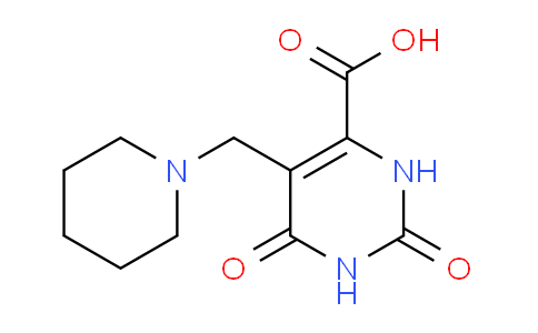 CAS No. 4116-21-6, 2,6-Dioxo-5-(piperidin-1-ylmethyl)-1,2,3,6-tetrahydropyrimidine-4-carboxylic acid