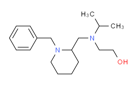 CAS No. 1353974-02-3, 2-(((1-Benzylpiperidin-2-yl)methyl)(isopropyl)amino)ethanol