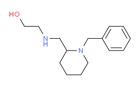 CAS No. 1353981-09-5, 2-(((1-Benzylpiperidin-2-yl)methyl)amino)ethanol