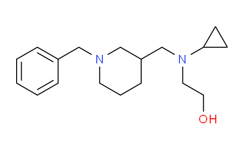CAS No. 1353974-05-6, 2-(((1-Benzylpiperidin-3-yl)methyl)(cyclopropyl)amino)ethanol