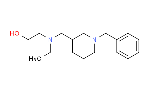 CAS No. 1353952-51-8, 2-(((1-Benzylpiperidin-3-yl)methyl)(ethyl)amino)ethanol