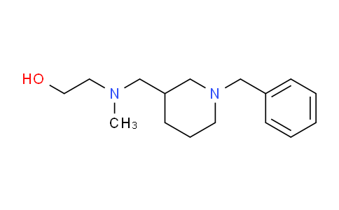 CAS No. 1353986-14-7, 2-(((1-Benzylpiperidin-3-yl)methyl)(methyl)amino)ethanol