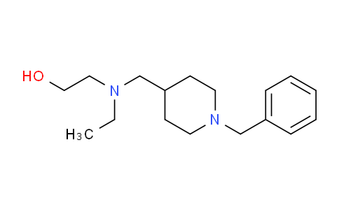 CAS No. 1353986-23-8, 2-(((1-Benzylpiperidin-4-yl)methyl)(ethyl)amino)ethanol