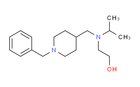 CAS No. 1353963-29-7, 2-(((1-Benzylpiperidin-4-yl)methyl)(isopropyl)amino)ethanol