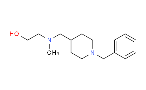 CAS No. 1353982-91-8, 2-(((1-Benzylpiperidin-4-yl)methyl)(methyl)amino)ethanol