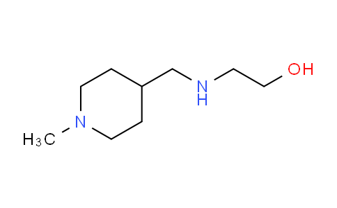 CAS No. 1249593-39-2, 2-(((1-Methylpiperidin-4-yl)methyl)amino)ethanol