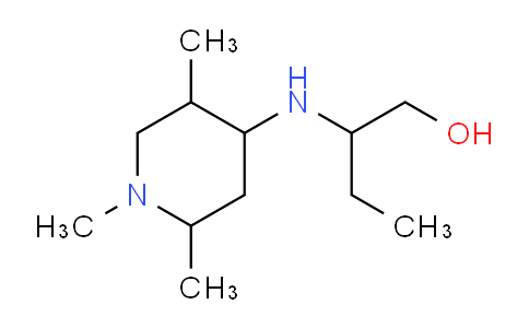 CAS No. 198543-01-0, 2-((1,2,5-Trimethylpiperidin-4-yl)amino)butan-1-ol