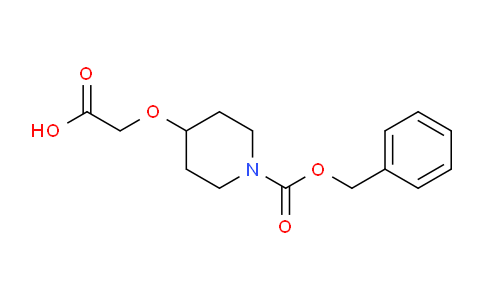 CAS No. 162504-85-0, 2-((1-((Benzyloxy)carbonyl)piperidin-4-yl)oxy)acetic acid