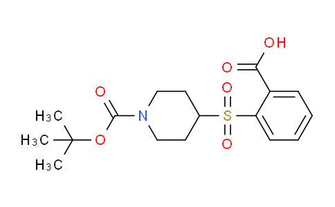 CAS No. 849035-97-8, 2-((1-(tert-Butoxycarbonyl)piperidin-4-yl)sulfonyl)benzoic acid