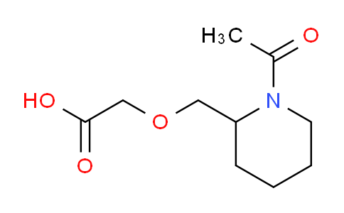 CAS No. 1353965-46-4, 2-((1-Acetylpiperidin-2-yl)methoxy)acetic acid