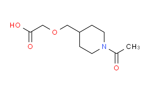 CAS No. 1353971-54-6, 2-((1-Acetylpiperidin-4-yl)methoxy)acetic acid