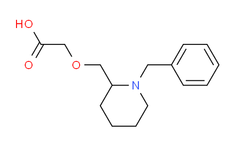 CAS No. 1353961-34-8, 2-((1-Benzylpiperidin-2-yl)methoxy)acetic acid