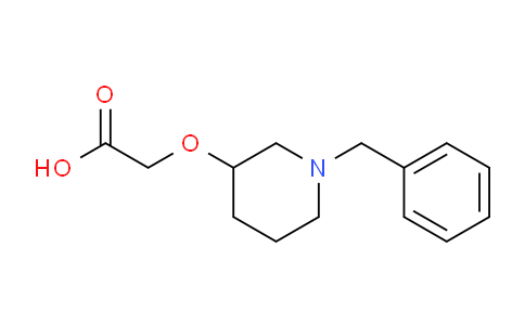CAS No. 1353961-40-6, 2-((1-Benzylpiperidin-3-yl)oxy)acetic acid