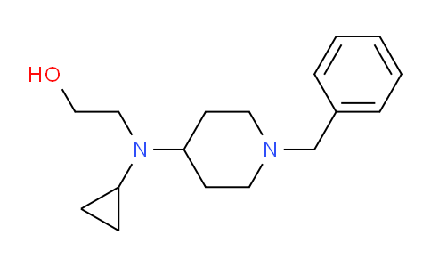 CAS No. 1353964-96-1, 2-((1-Benzylpiperidin-4-yl)(cyclopropyl)amino)ethanol