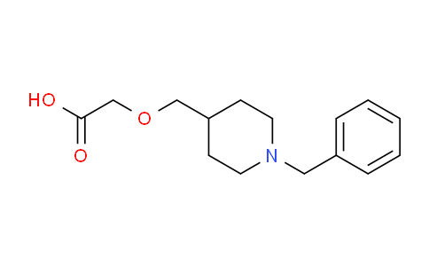 CAS No. 1353979-90-4, 2-((1-Benzylpiperidin-4-yl)methoxy)acetic acid
