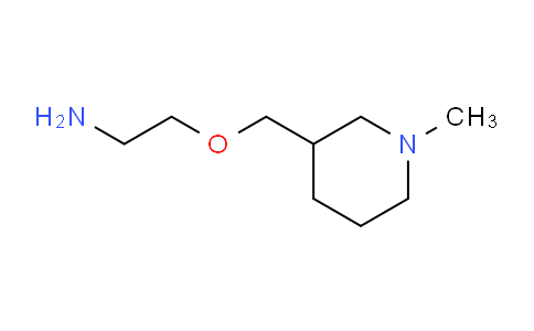 CAS No. 1353946-95-8, 2-((1-Methylpiperidin-3-yl)methoxy)ethanamine