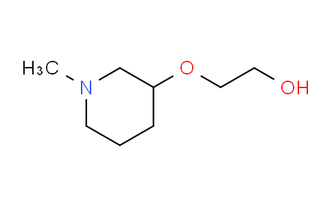 CAS No. 805179-95-7, 2-((1-Methylpiperidin-3-yl)oxy)ethanol