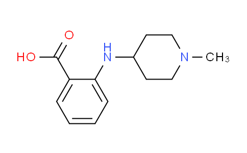 CAS No. 1094420-75-3, 2-((1-Methylpiperidin-4-yl)amino)benzoic acid
