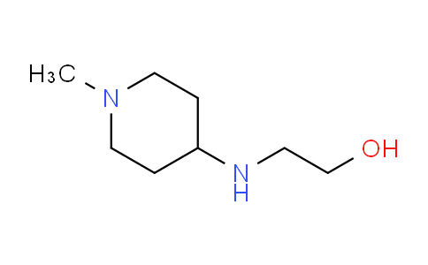CAS No. 56709-51-4, 2-((1-Methylpiperidin-4-yl)amino)ethanol