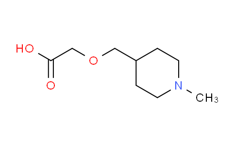 CAS No. 1353951-45-7, 2-((1-Methylpiperidin-4-yl)methoxy)acetic acid