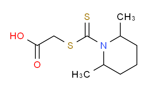 CAS No. 852388-91-1, 2-((2,6-Dimethylpiperidine-1-carbonothioyl)thio)acetic acid