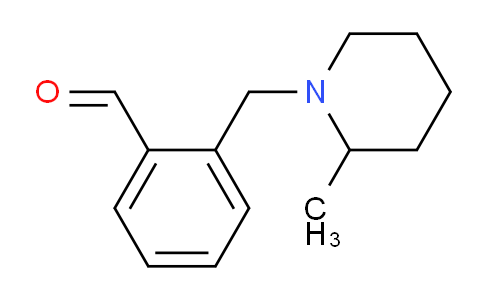CAS No. 1443336-82-0, 2-((2-Methylpiperidin-1-yl)methyl)benzaldehyde