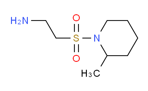 CAS No. 926263-34-5, 2-((2-Methylpiperidin-1-yl)sulfonyl)ethanamine