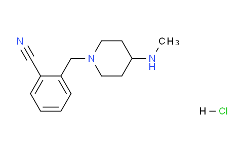 CAS No. 1289387-45-6, 2-((4-(Methylamino)piperidin-1-yl)methyl)benzonitrile hydrochloride