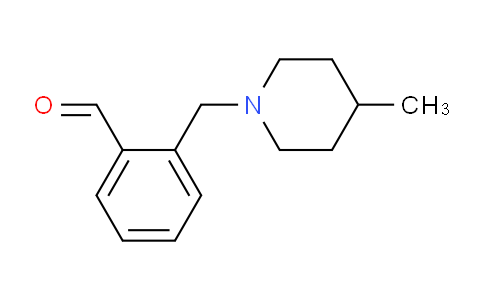 CAS No. 1443348-06-8, 2-((4-Methylpiperidin-1-yl)methyl)benzaldehyde