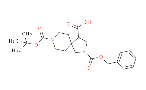 CAS No. 1251003-34-5, 2-((Benzyloxy)carbonyl)-8-(tert-butoxycarbonyl)-2,8-diazaspiro[4.5]decane-4-carboxylic acid