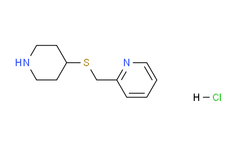CAS No. 1417793-16-8, 2-((Piperidin-4-ylthio)methyl)pyridine hydrochloride