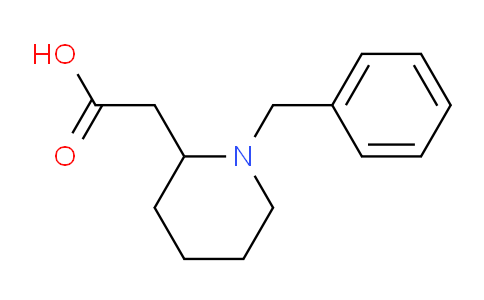 CAS No. 1184689-45-9, 2-(1-Benzylpiperidin-2-yl)acetic acid