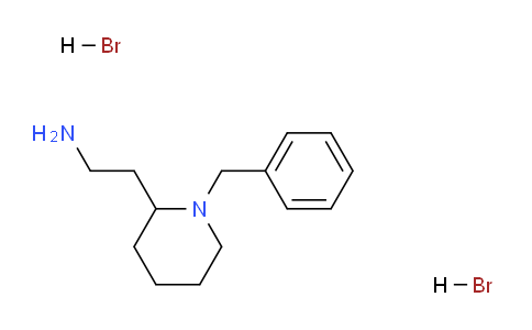 CAS No. 1185079-12-2, 2-(1-Benzylpiperidin-2-yl)ethanamine dihydrobromide